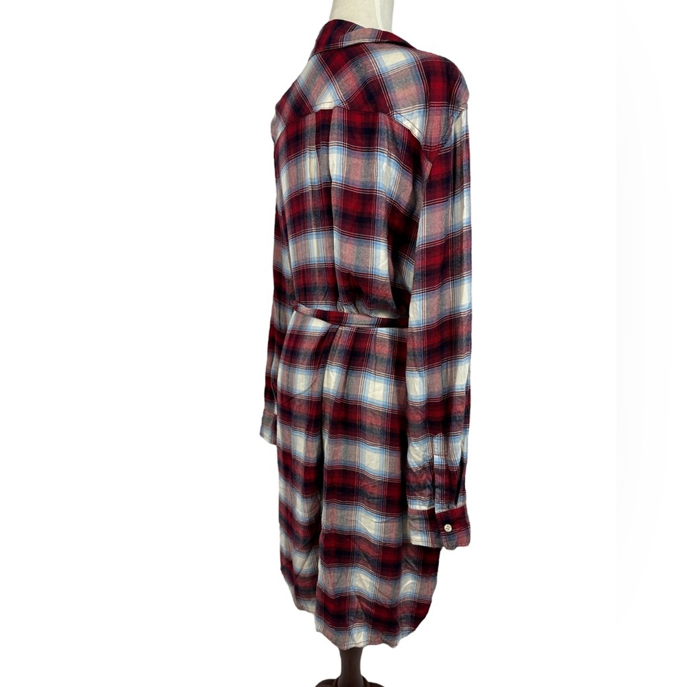 Gap + Pendleton Soft Plaid Button Down Shirtdress - image 8